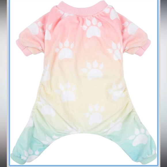 cute bone Other - Colorful Tie-Dye Dog Pajamas